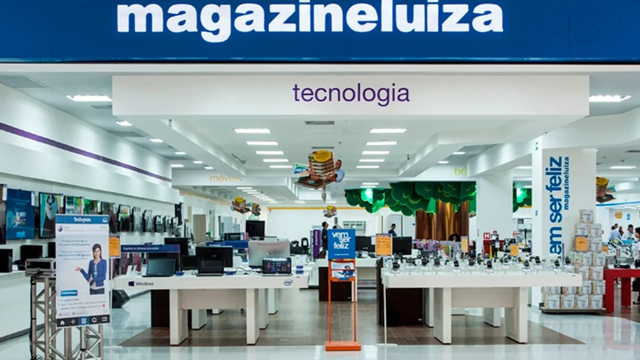 Imagem mostra loja do Magazine Luiza