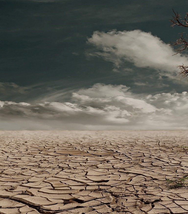 Imagem mostra seca provocada pelo El Niño 2023
