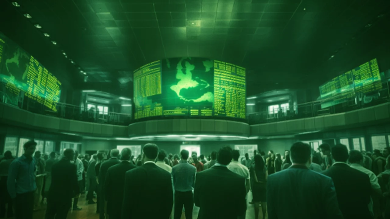 Imagem mostra traders na bolsa de valores esperando pela temporada de balanços do 2T23