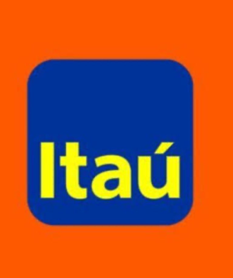 Imagem mostra logo do Itaú ITUB4