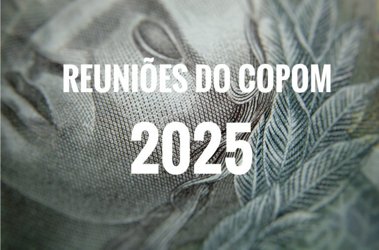 Reuniões do Copom em 2025