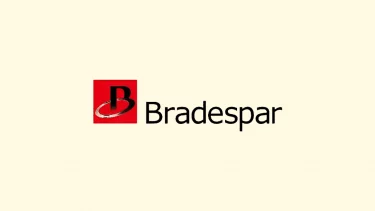 Imagem mostra logo da Bradespar (BRAP4)